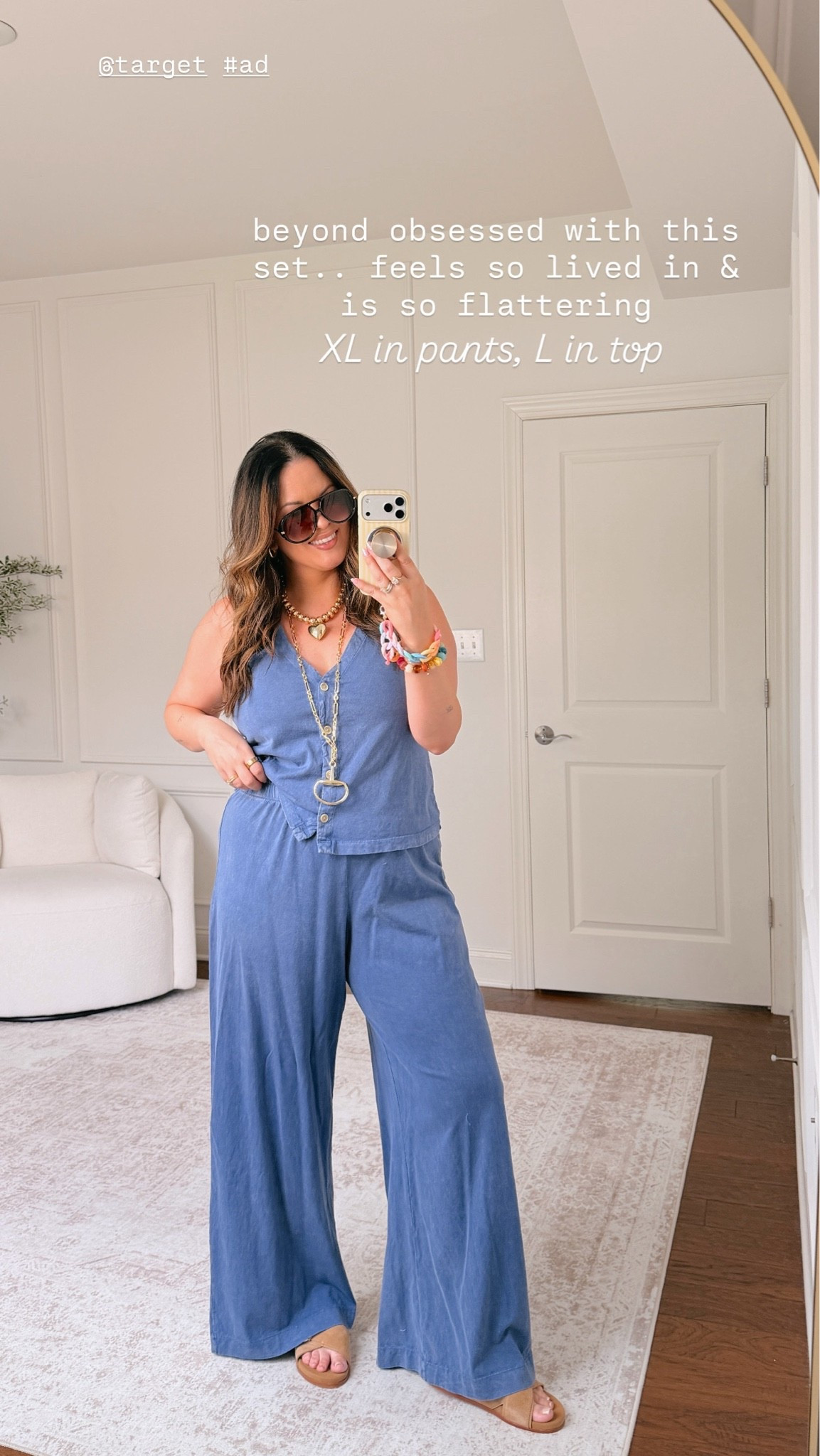Obsessed with this set!! Already have 2 colors.. wearing a large in the top and an XL in the pants.. #ad @Target

#LTKootd #LTKMidsize #LTKmomlife