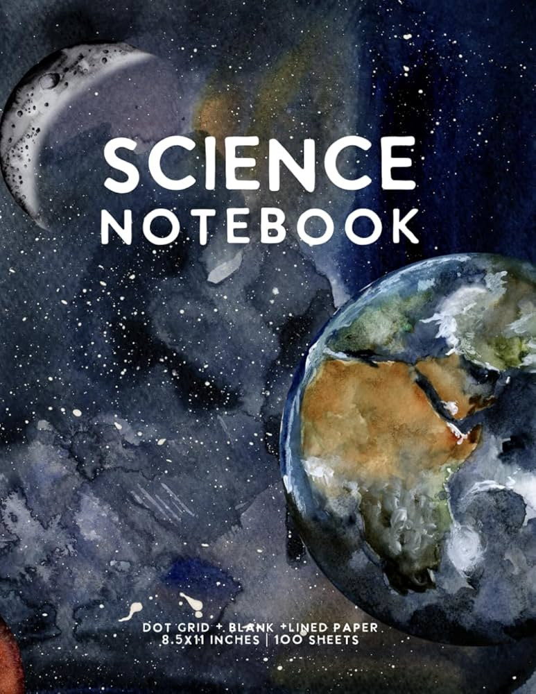 Science Notebook: (Space Series) Draw & Write by schoolnest | Amazon (US)