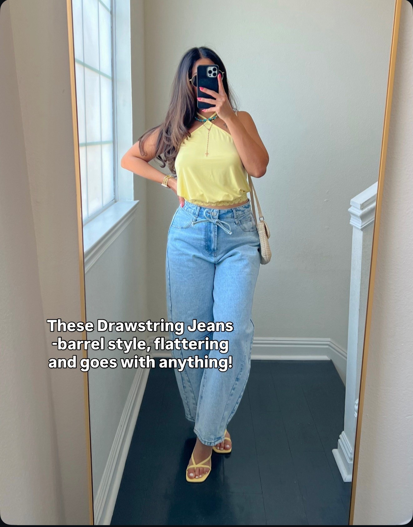 Love these barrel jeans! 

#LTKootd #LTKMidsize #LTKSeasonal