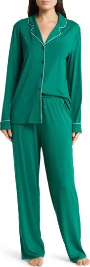 Moonlight Eco Long Sleeve Knit Pajamas | Nordstrom