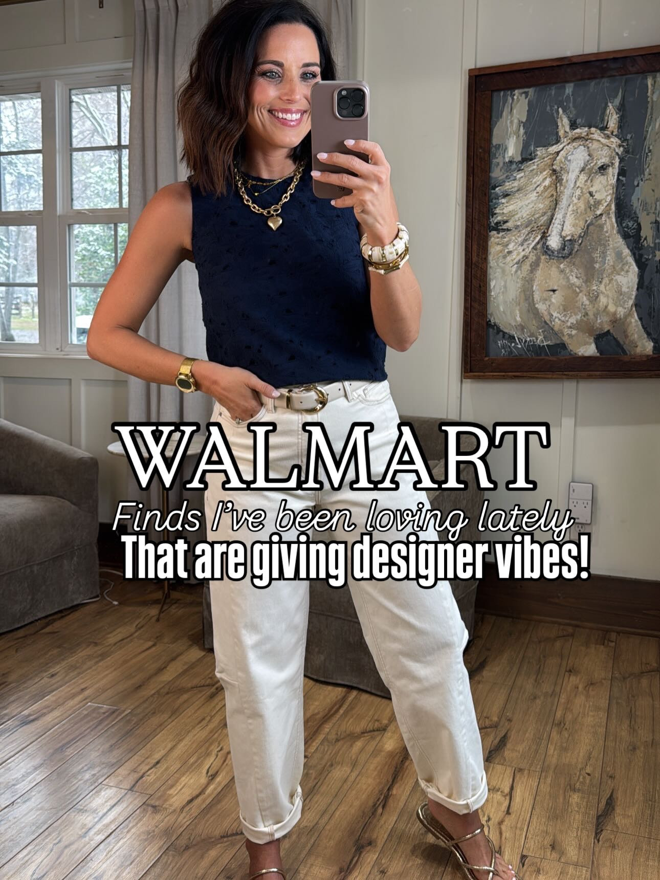 Comment for details to shop! 
I’m 5’3 127 for size reference and wearing a xs in every top and size 2 in the jeans.

You can shop these finds and more on @shop.ltk 

#walmartfashionfinds 
#walmartstyle 
#walmartfind 
Sweatshirt spring denim wide leg jeans spring outfit inspo  barrel pants cardigan Dress,  Walmart new arrivals Walmart outfits looks for less anthro style linen shorts 
 new arrivals spring wardrobe essentials, everyday style, alo skirt, spring dresses, spring fashion 2026 ivory pants madewell