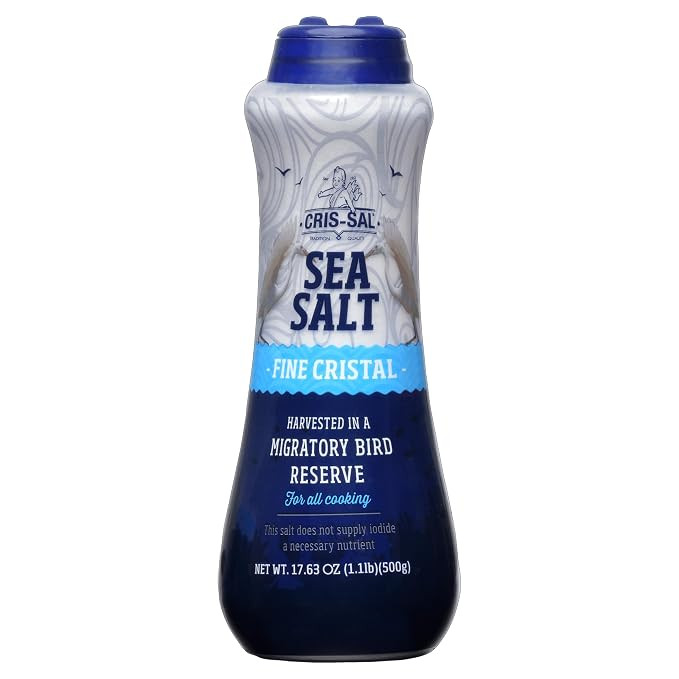 Cris-Sal Gourmet Fine Cristal Sea Salt, Full Flavor Premium Natural Grain, Great for Cooking, Tab... | Amazon (US)