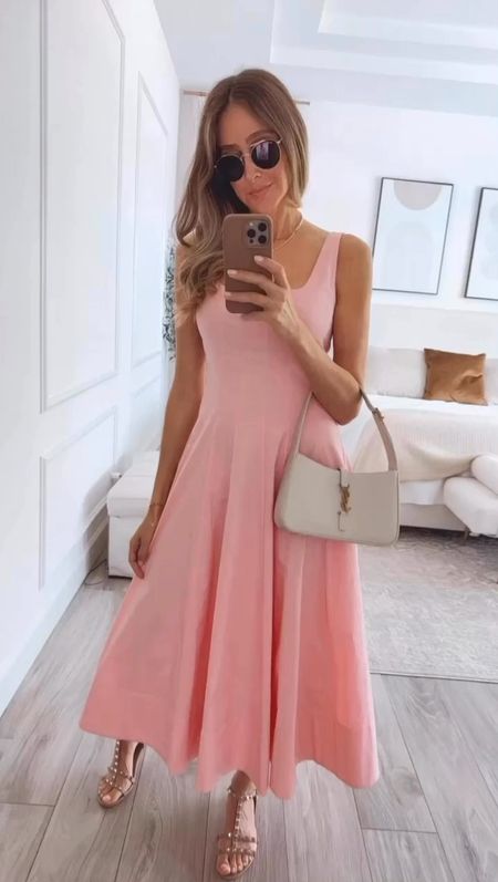 Summer outfit Ideas!
Beautiful and feminine pink dress. Perfect for going out to a wedding. Everything runs true to size and I am wearing size 2.

#LTKSeasonal #LTKStyleTip #LTKOver40