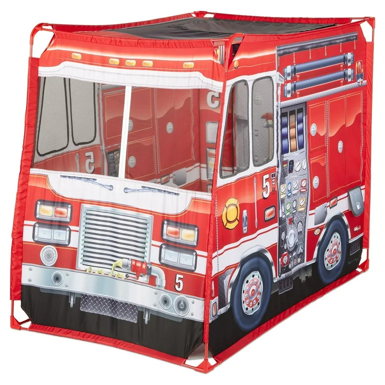 Melissa & Doug Fire Truck Play Tent | Walmart (US)