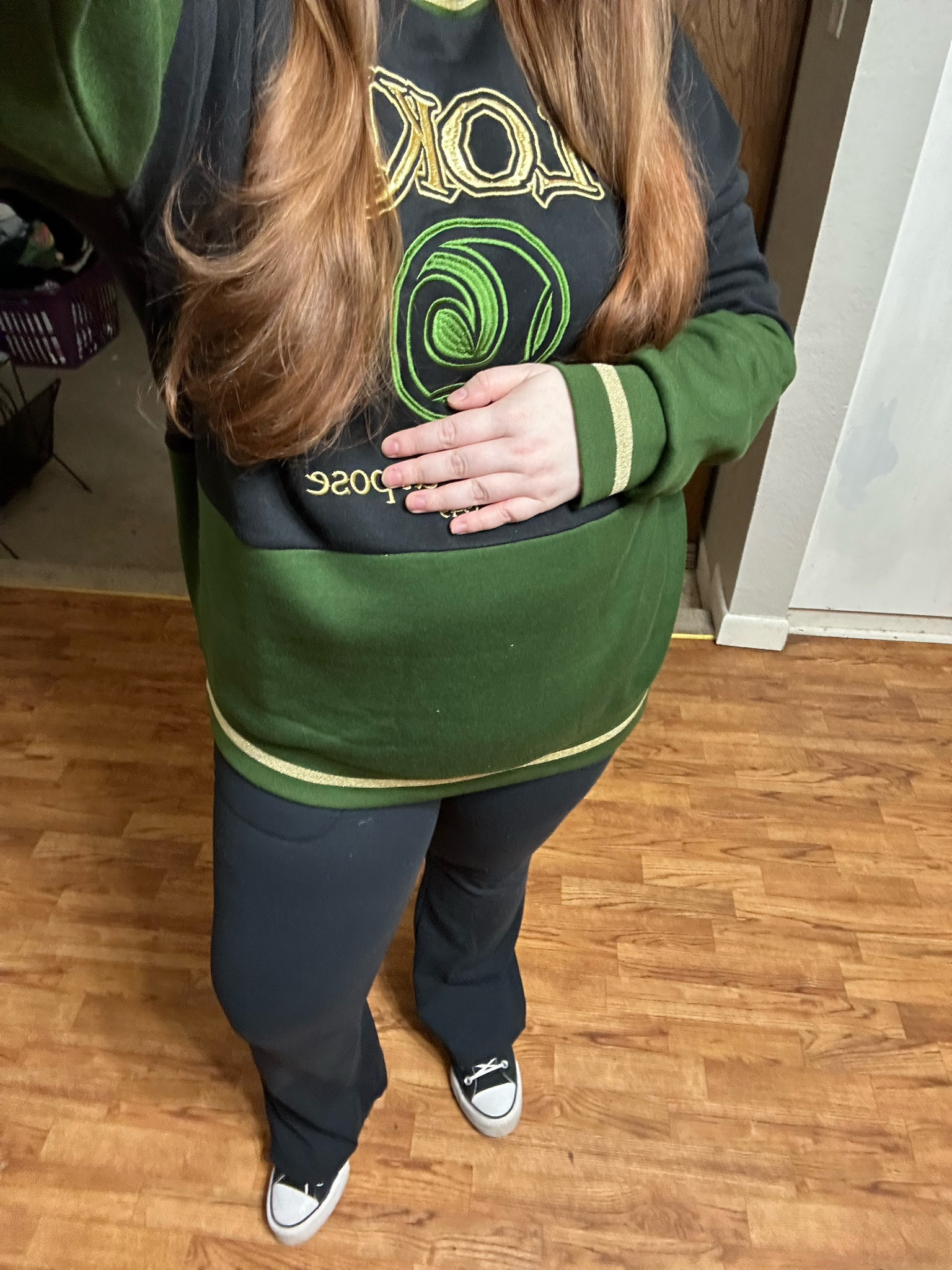 Maternity outfit of the day 

#LTKshoecrush #LTKCyberWeek #LTKbump