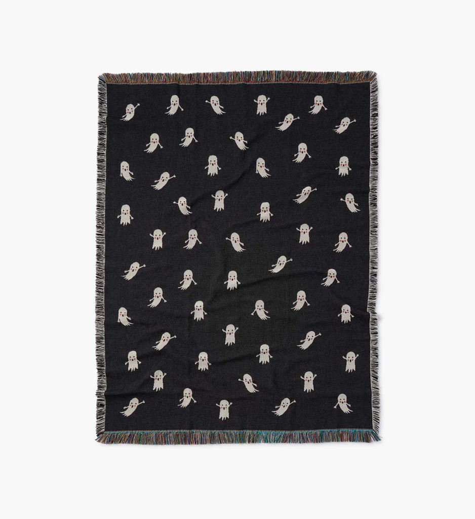 Woven Blanket - Ghosts | Rifle Paper Co.