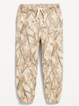 Cinched-Hem Unisex Logo-Graphic Jogger Sweatpants for Toddler | Old Navy (US)