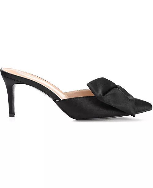 Journee Collection Women's Tiarra Bow Heels - Macy's | Macy's