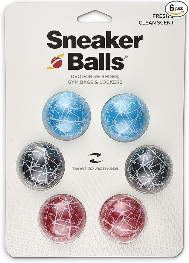 Sneaker Balls Scratch Sof Sole Shoe Eliminator & Remover, 3PK-Fresh, Clean Scent Blocks Odors-Twi... | Amazon (US)