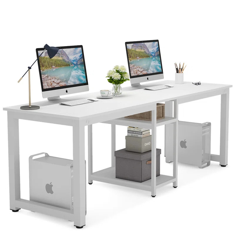Extra Long Double Desk | Wayfair North America