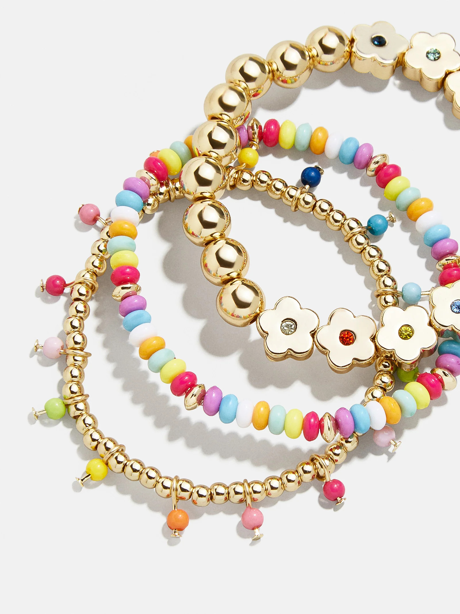 Flower Power Kids' Bracelet Set - Kids' Flowers | BaubleBar (US)