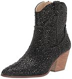 Blue by Betsey Johnson Women's Diva Western Boot, Black, 8.5 | Amazon (US)