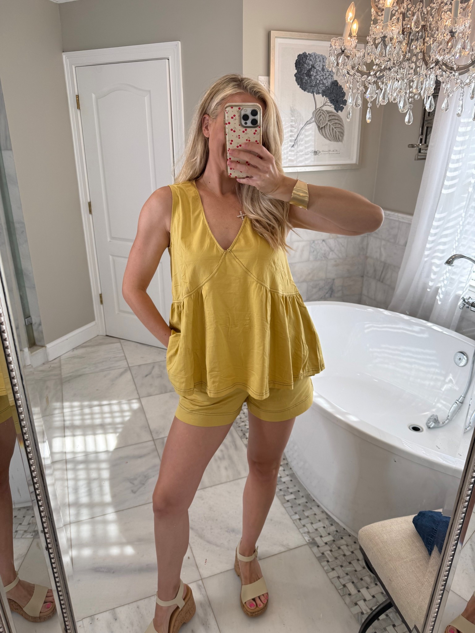 Love love love yellow right now ! This 2 piece matching set is everything ! Wearing a size small 💛

#LTKU #LTKSeasonal #LTKmomlife