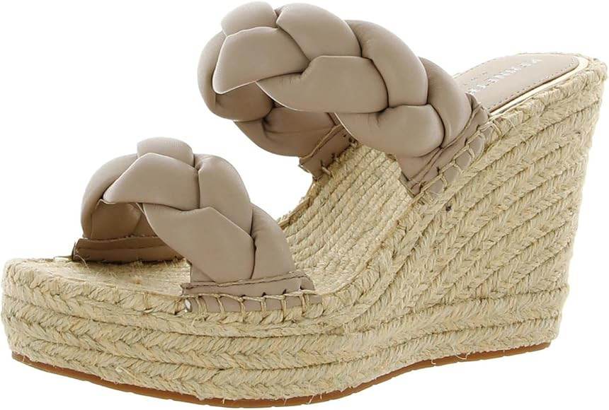 Kenneth Cole Women's Olivia Braid Wedge Sandal Loafer | Amazon (US)
