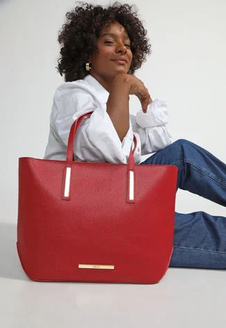 Bolsa Santa Lolla Metal Vermelha | Dafiti (BR)