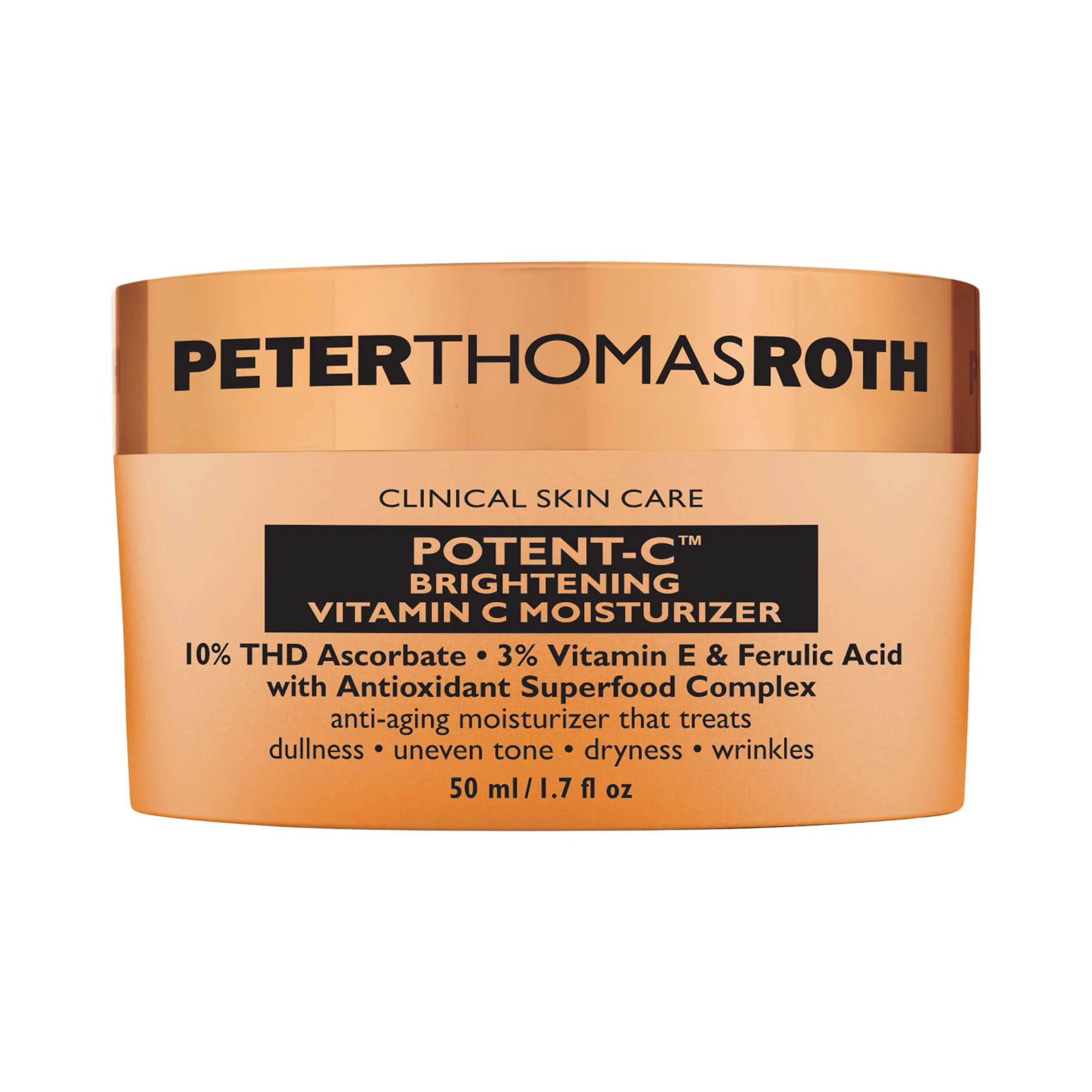 Peter Thomas Roth Potent-C Brightening Vitamin C Moisturizer 1.7 oz / 50 mL | Sephora (US)