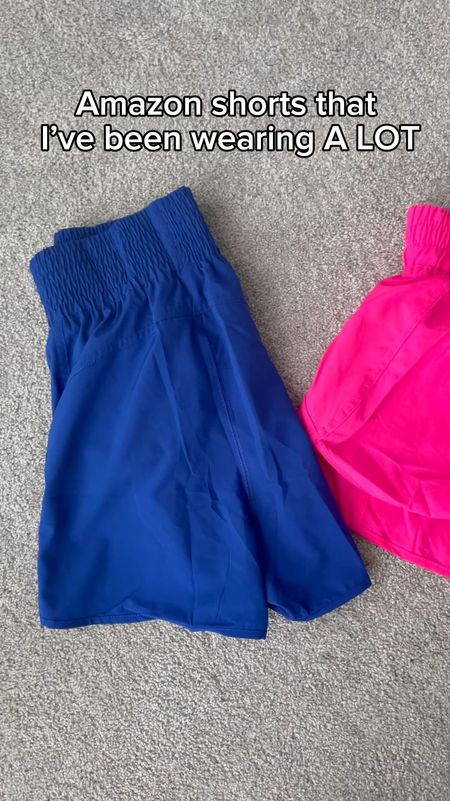 I wanted to share these shorts from Amazon that I’ve been wearing A LOT lately! I wear them to run, workout & lounge around the house! I love the high, thick waistband because I can wear it with a cropped top or a longline bra to workout here in these hotter months! There’s also a liner inside and I like how it doesn’t come down too long! I bought multiple colors & plan to wear them when we go to Disney World later this week! 

➡️I ordered my normal size ‘small’ & they fit great so go with your normal size!  #amazon #summer #athleisure #shorts #athleticshorts

#LTKFindsUnder50 #LTKVideo #LTKSeasonal