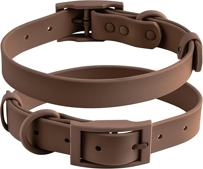 Kidding Pets Waterproof Dog Collar, Anti-Odor Adjustable Heavy Duty Dog Collar with Wear-Resistin... | Amazon (US)