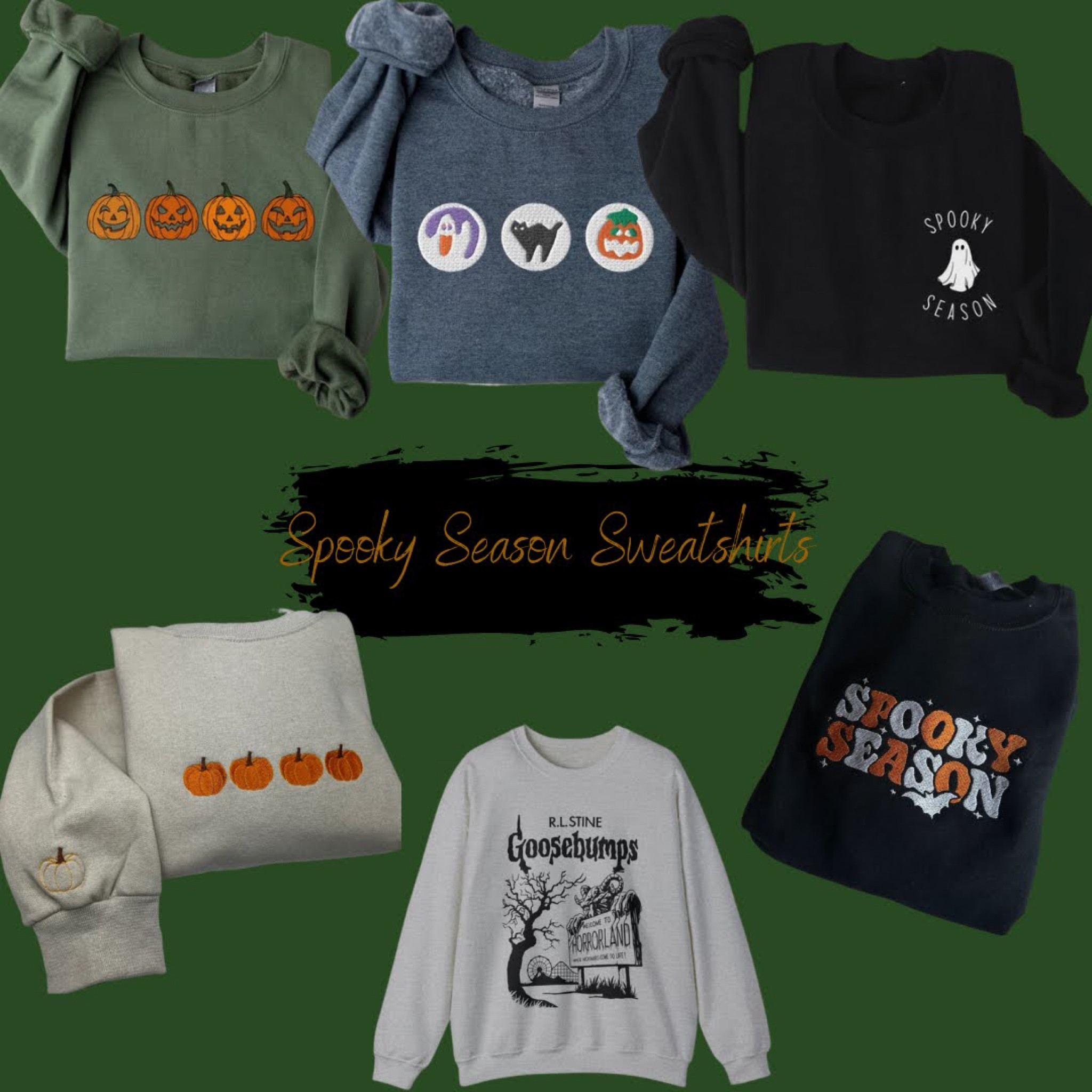 Linking some super cute sweatshirts for the chilly wearing spooky season will bring with it! 

#LTKSeasonal #LTKsalealert #LTKunder50