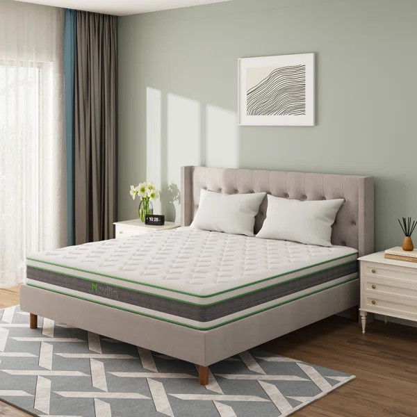 10" Medium Memory Hybrid  Mattress  in a box | Wayfair North America