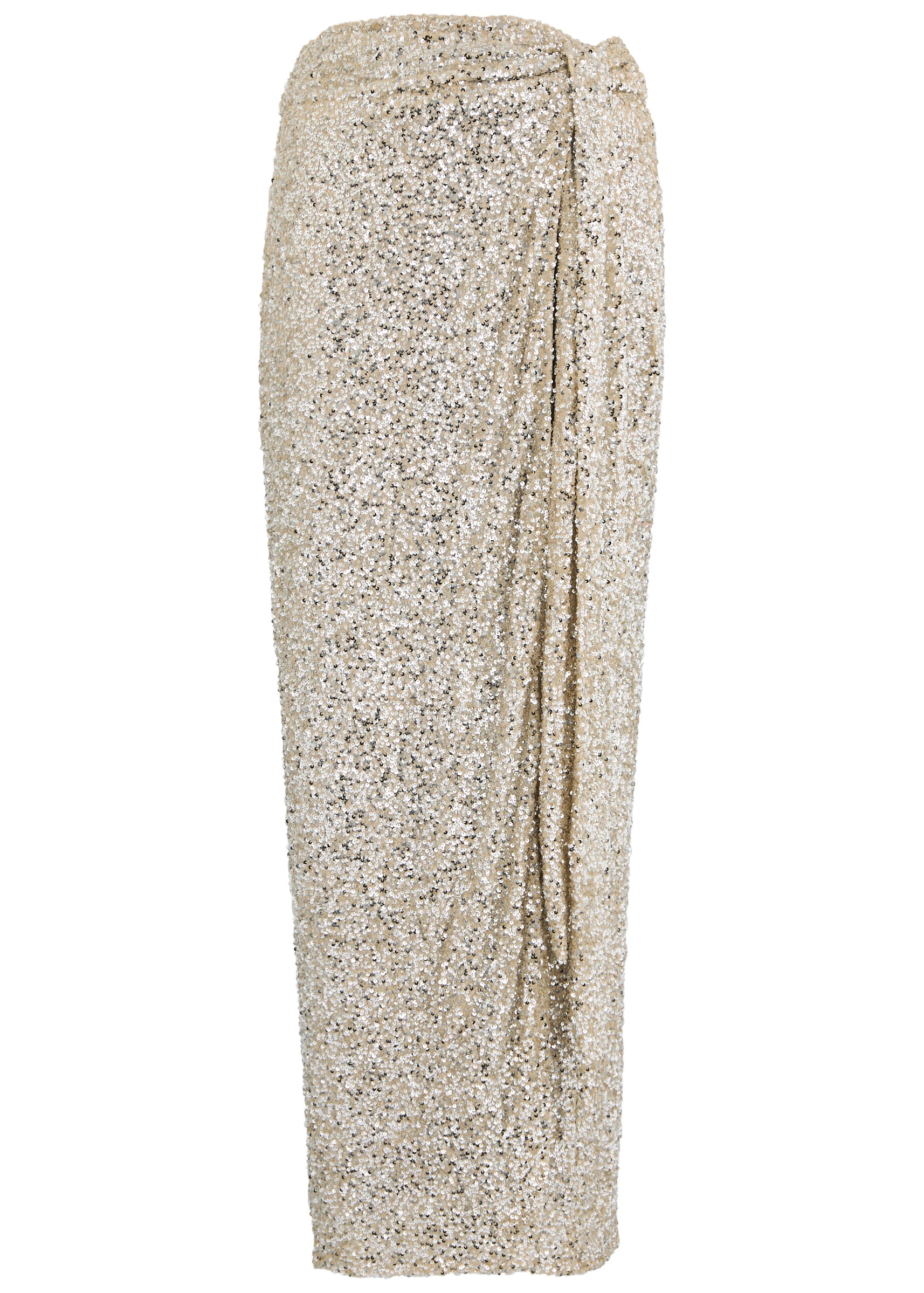 Jaspre sequin midi wrap skirt | Harvey Nichols
