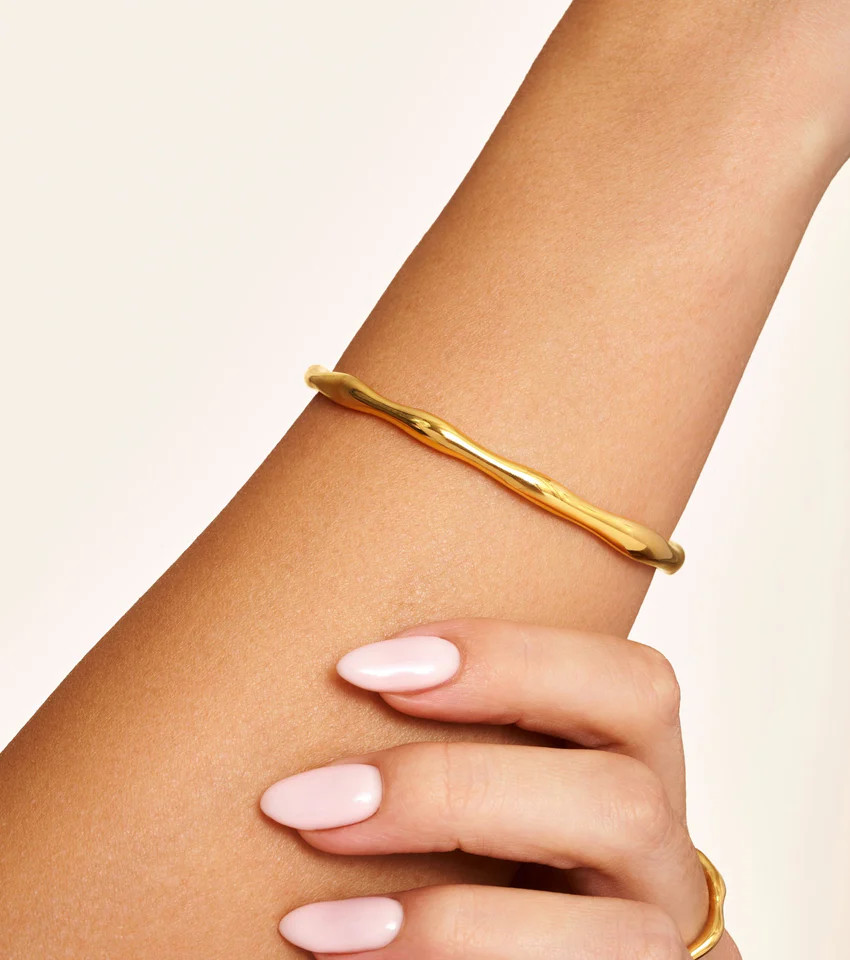 Molten Bangle (Gold) | Abbott Lyon