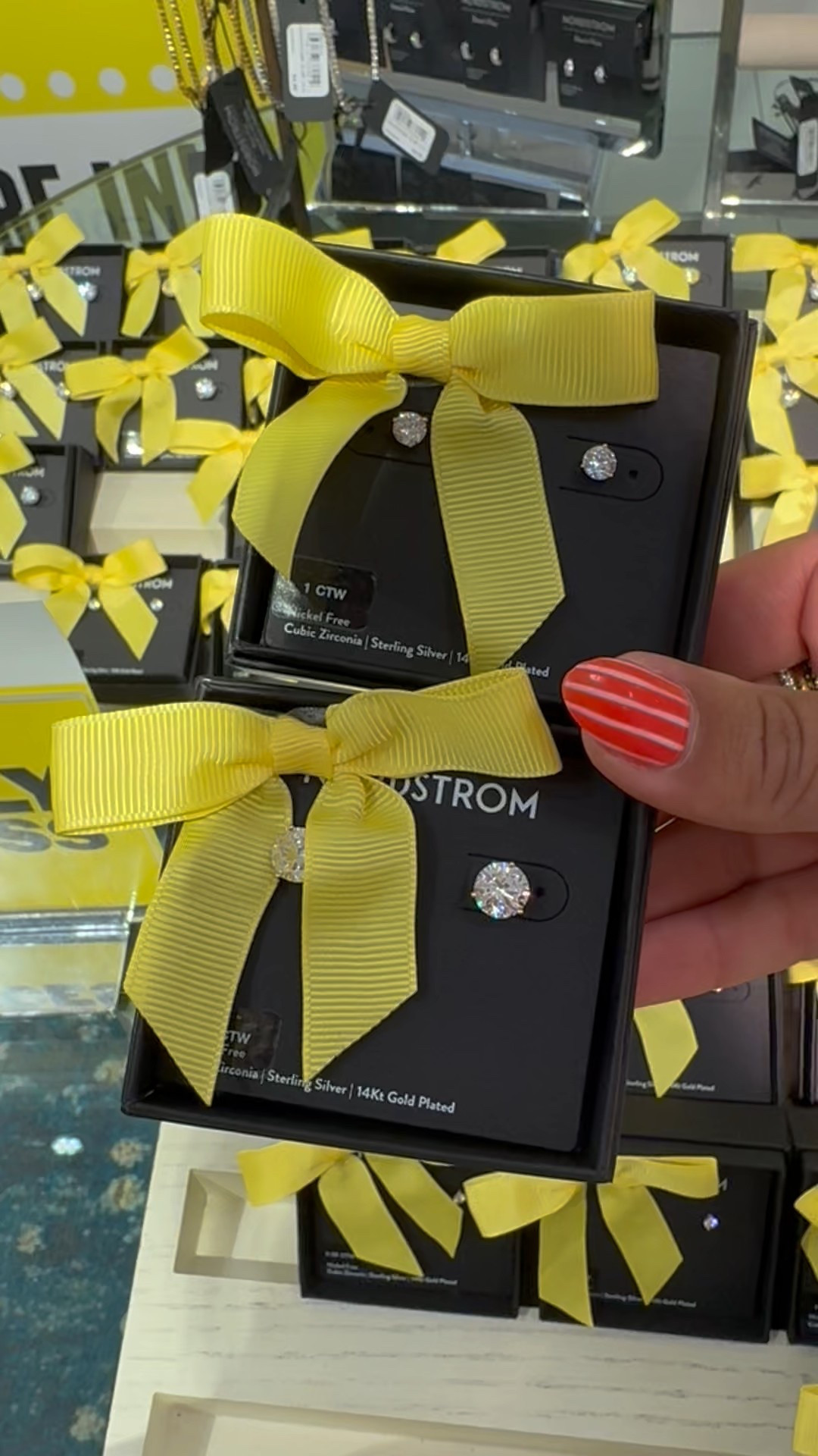 Pretty studs- come in multiple sizes and are SO shiny ✨ I have the 4ct

#LTKStyleTip #LTKSaleAlert #LTKFindsUnder50