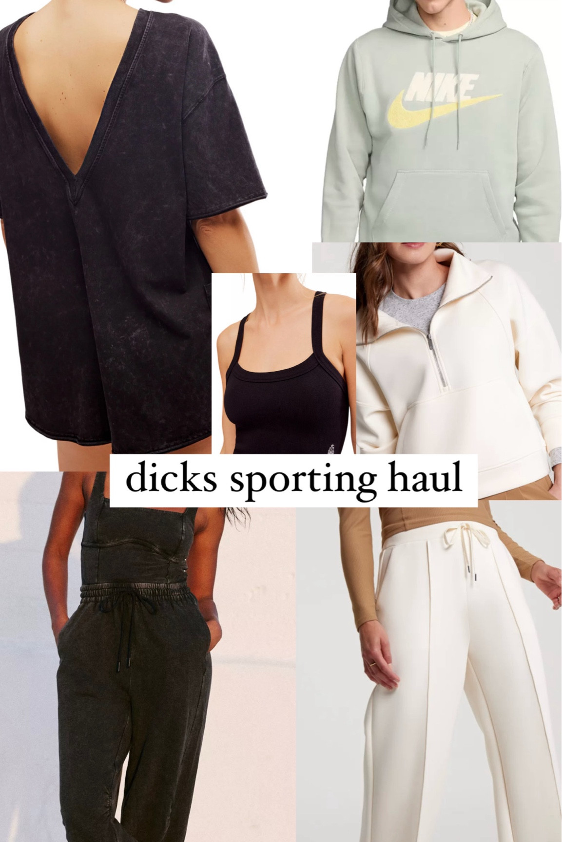 In store dicks sporting shopping haul 
The Camis are a repeat purchase 🤌🏼 
the BEST basics for fall 