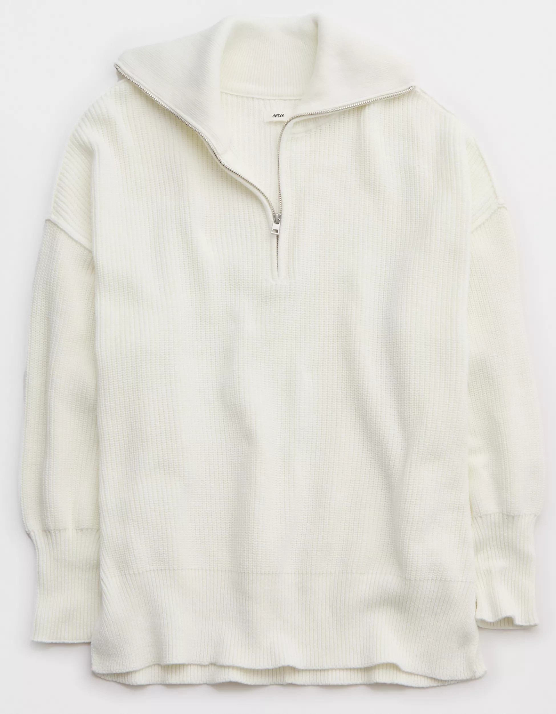 Aerie Beyond Quarter Zip Sweater | Aerie