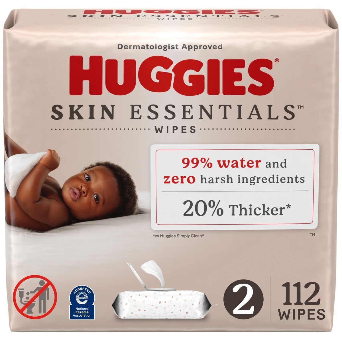 Huggies Skin Essentials Baby Wipes | Target