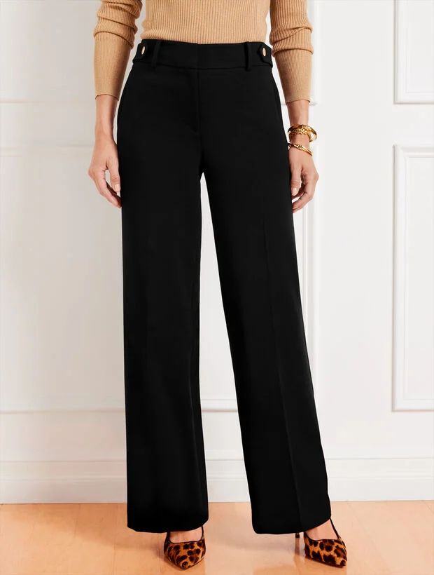 Talbots Greenwich Wide Leg Pants | Talbots