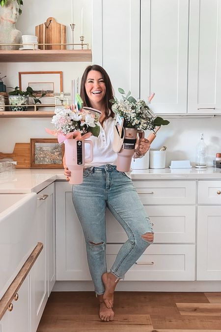 Add some fresh florals inside your favorite tumbler to spruce it up… and if you want to be extra, add our favorite tried-and-true accessories like a straw topper, fanny, pack, handle charm, and even stuff in a gift card and chocolate!🥤💐💕

Gift guide | Mothers Day | teacher appreciation | Stanley cup | Hydrojug | gifts for her 

#LTKFindsUnder100 #LTKGiftGuide #LTKFindsUnder50