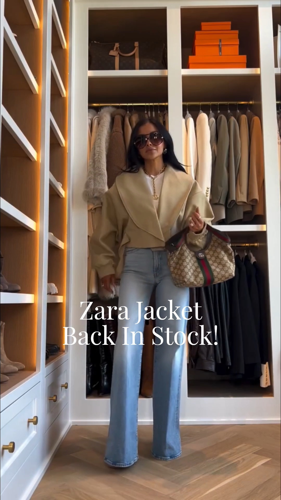 Zara cropped jacket back in stock!
It also comes in black!
Fall transitional outfit

#LTKSeasonal #LTKOver40 #LTKootd