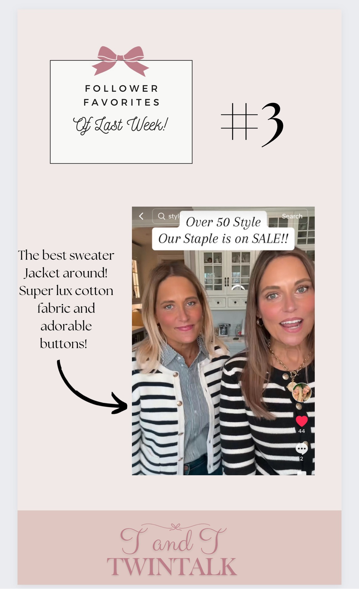 Favorite of last week!

#LTKmidsize #LTKover40 #LTKstyletip