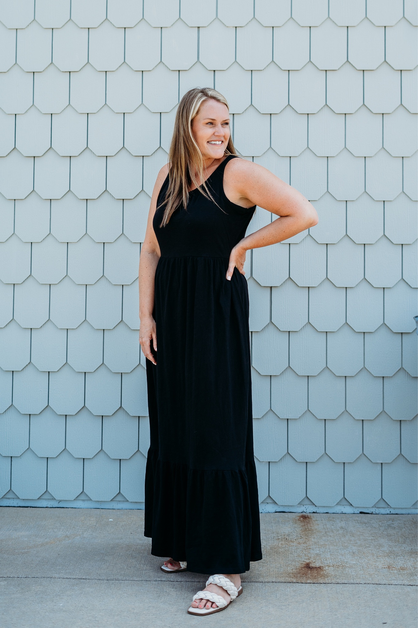Give me all the maxi dresses! This fits TTS, wearing medium. @walmart #walmartfashion #walmart #ad

Maxi dress tank dress travel dress casual
Dress black dress 

#LTKstyletip #LTKFind #LTKtravel