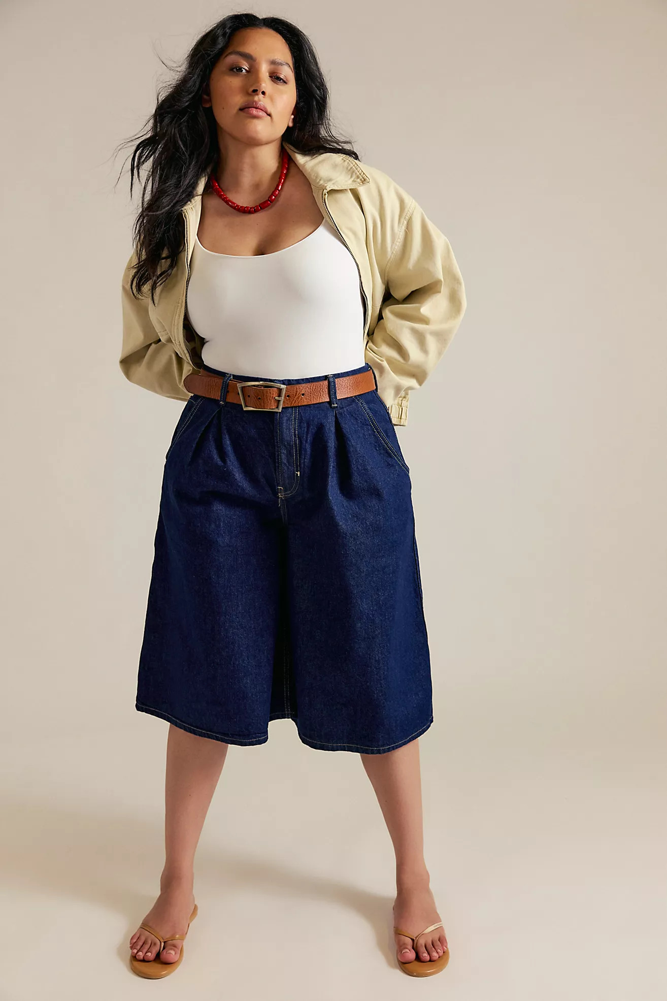 CRVY Antonia Culotte Jeans | Free People (Global - UK&FR Excluded)