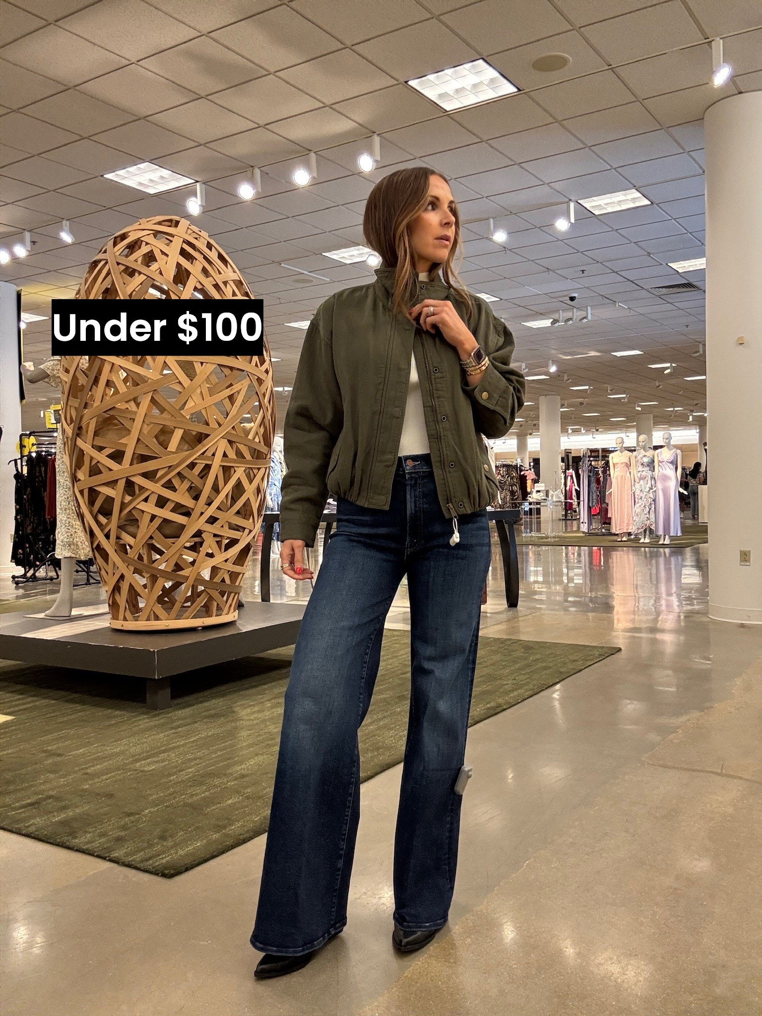 Love how elevated this green jacket is! I am in a XS and it’s under $100