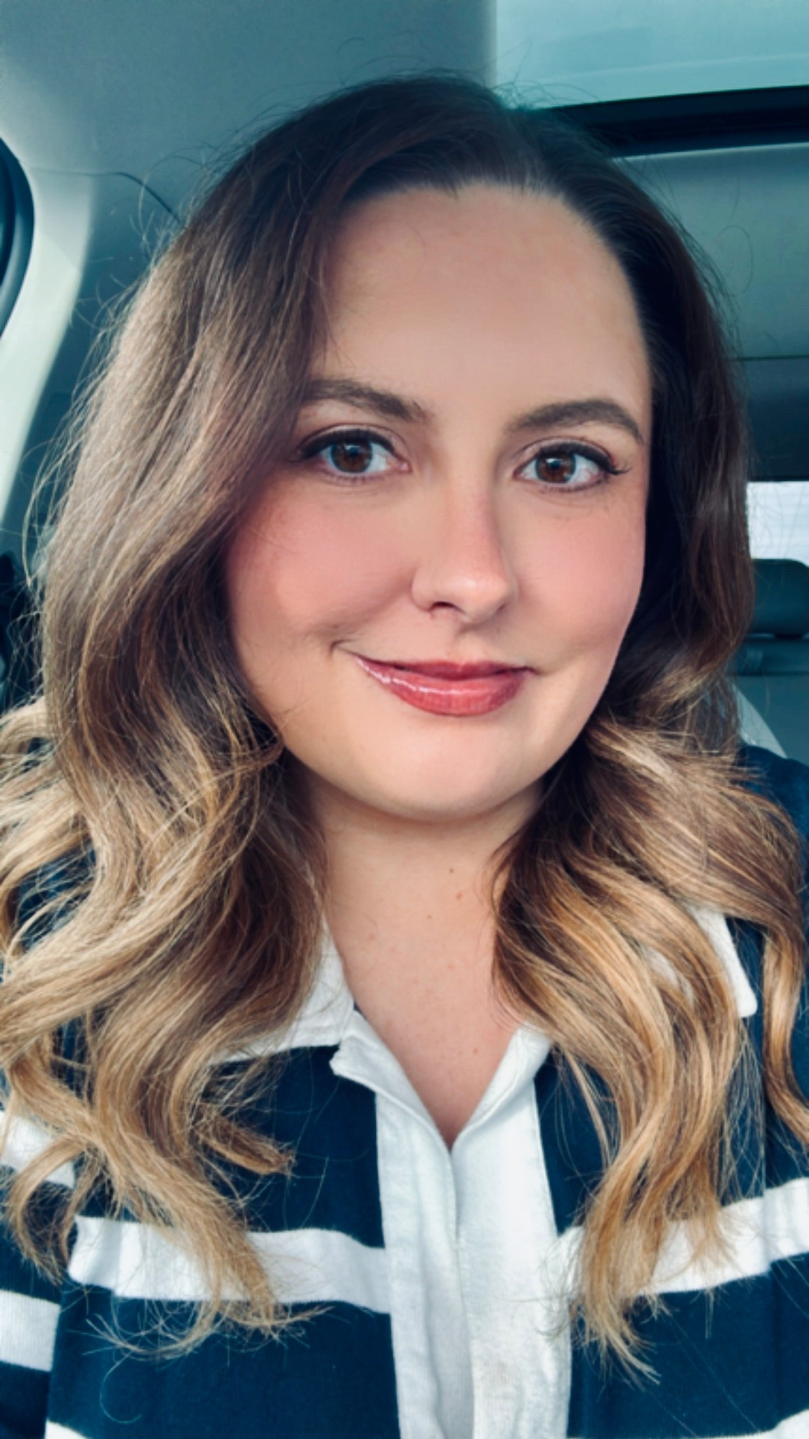 Fall outfit idea 🍁🍂 / Evereve rugby dress, Fenty lip gloss, ILIA skin tint, YSL eyeshadow and mascara 

#LTKBeauty #LTKStyleTip #LTKFindsUnder100