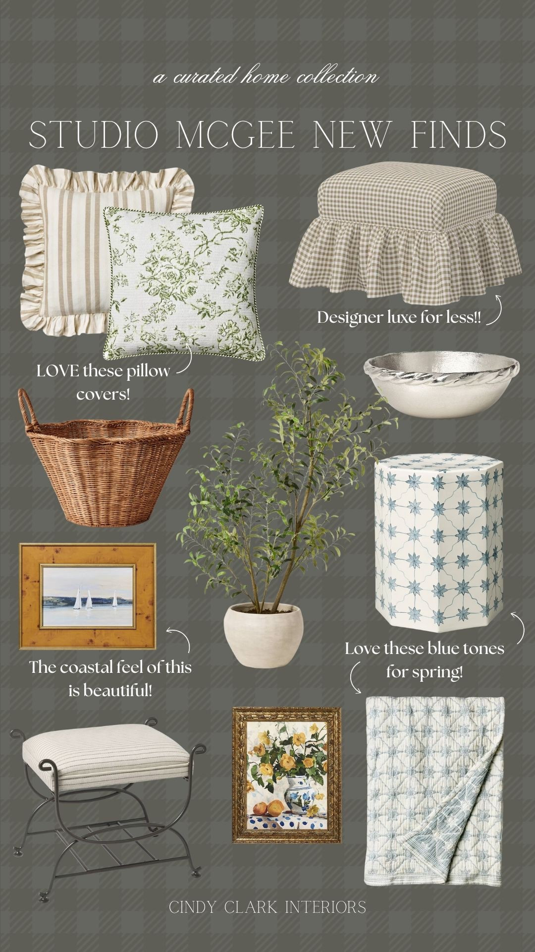 Studio McGee x Target Threshold is launching a new collection tomorrow 12/28! The prettiest layers, pattern play, and affordable styling pieces. Save your favorites now for a fast checkout! 

#LTKHome