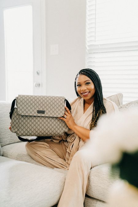 Gucci Diaper bag perfect for a push gift, baby registry gift or just because it’s cute and you want a luxe and spacious bag. These are Maternity gifts that just make my heart happy. 

#LTKbaby #LTKbump #LTKstyletip