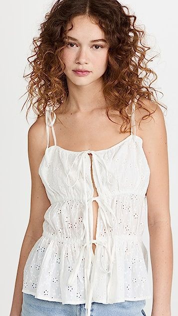 Stacey Tiered Cover Up Top | Shopbop