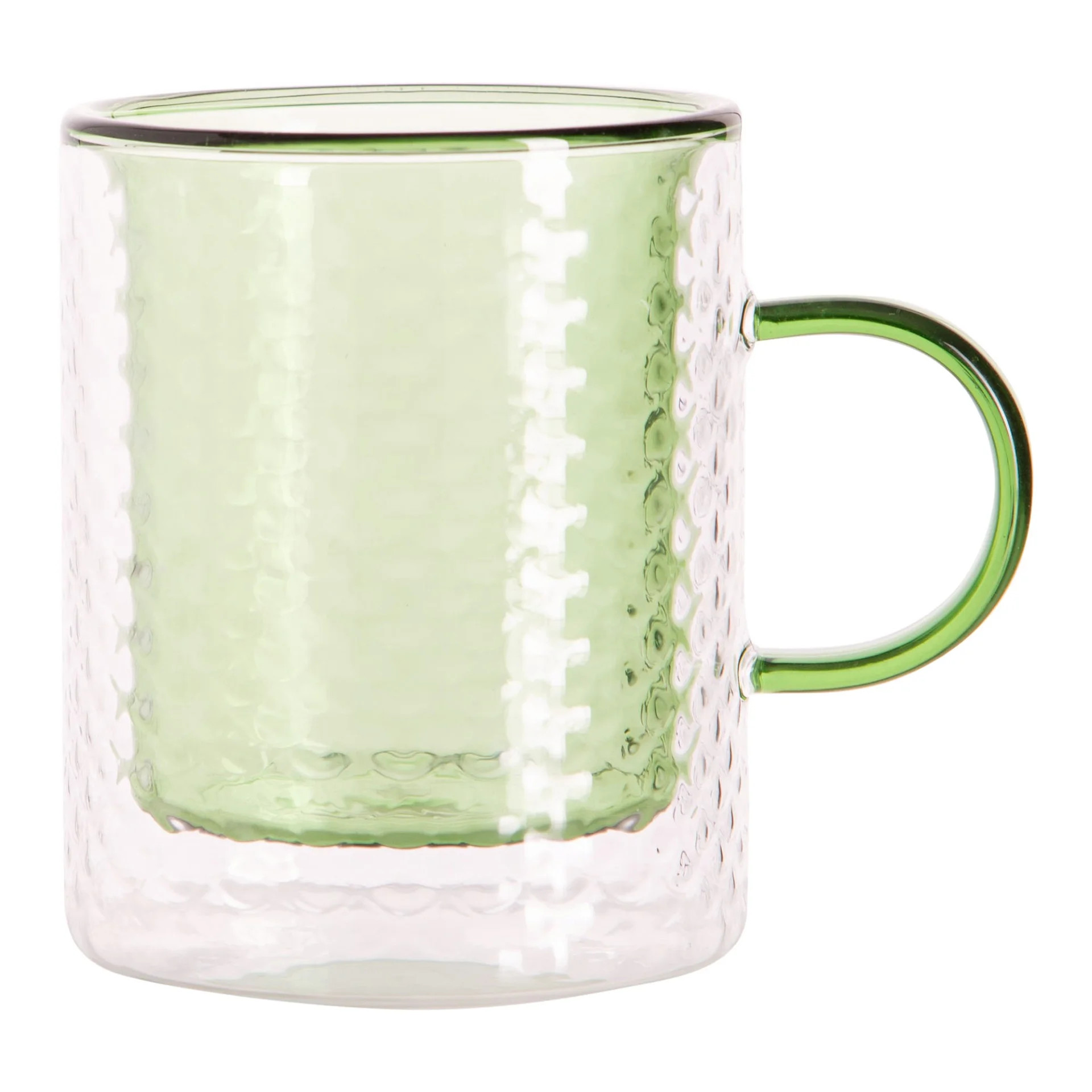 Mainstays 12 oz Sage Double Wall Coffee Mug - Glass | Walmart (US)