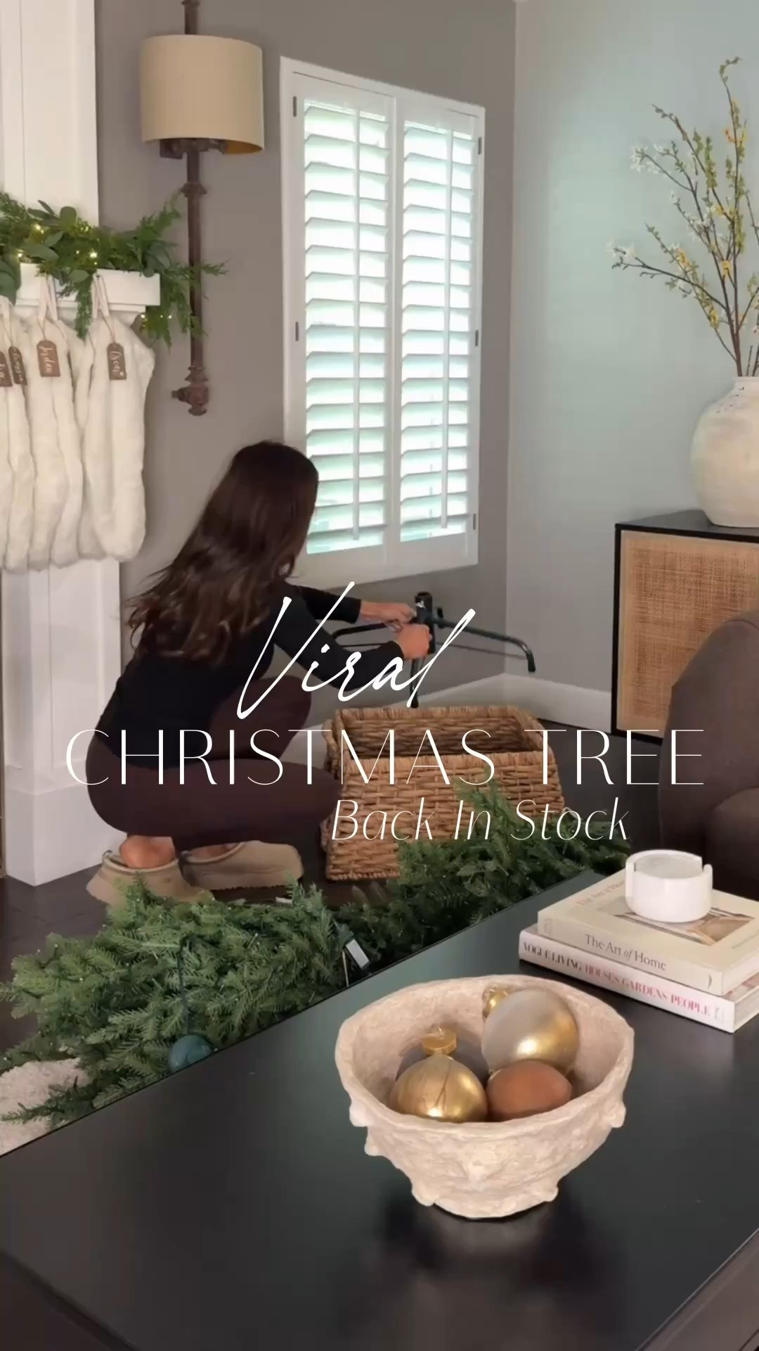 Last year’s most Viral Christmas tree is back in stock!!! It sells out before the season starts…so if you were wanting it last year…snag it early and get it now!! It has the most realistic gorgeous branches and is super easy to put together with minimal fluffing. Comes in full and slim and a variety of heights …this is the full 7.5’ tree. You can choose from white lights or multi-colored and it has a 9 light functions like twinkling, slow fade etc 
I’ll link the velvet bulbs I used on this tree last year which I see have been restocked! These are stunning!

#LTKFamily #LTKSeasonal #LTKHome