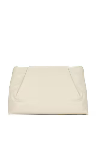 Soft Tuck Clutch in Creme | Revolve Clothing (Global)