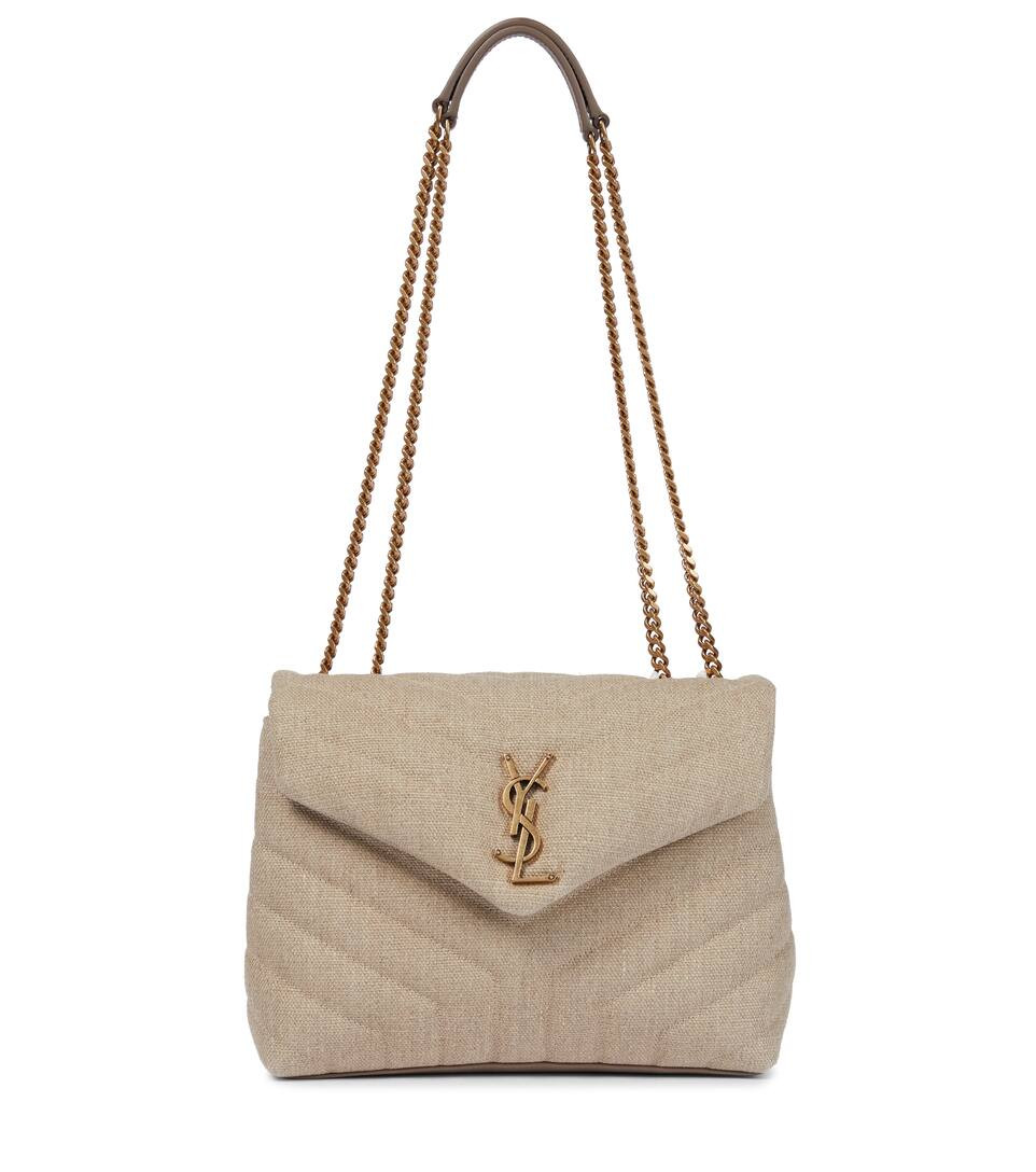 Loulou Small linen shoulder bag | Mytheresa (US/CA)