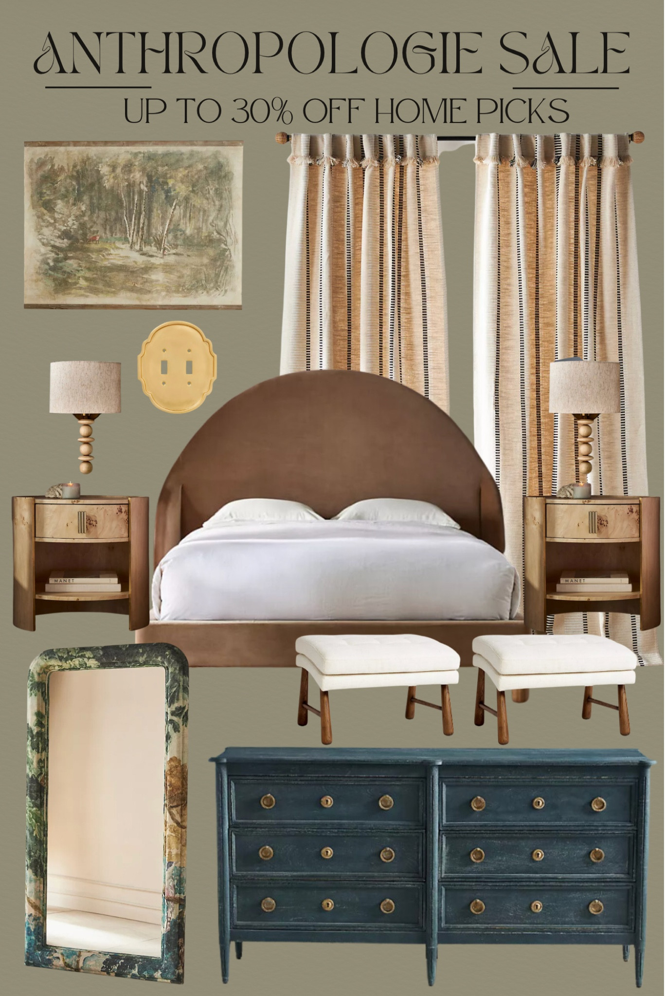 Anthropologie sale curated bedroom 

#LTKsalealert #LTKhome