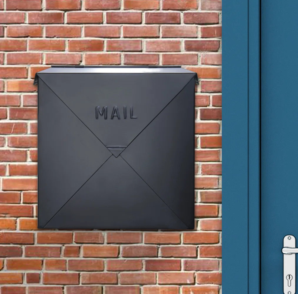 NACH Chicago Industrial Style Wall Mounted Mailbox & Reviews - Wayfair Canada | Wayfair North America