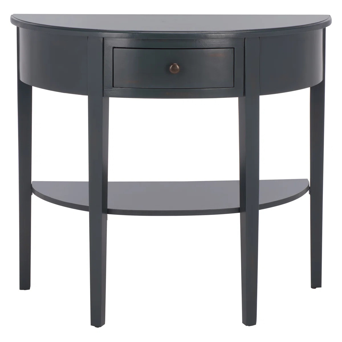 Durable Evangelyne 33.9" Console Table –Solid Wood Compact Decorative Table for Living Room, Ha... | Wayfair North America