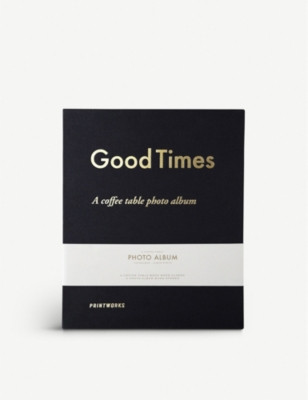 Good Times coffee table photo album 19.5cm x 20cm | Selfridges