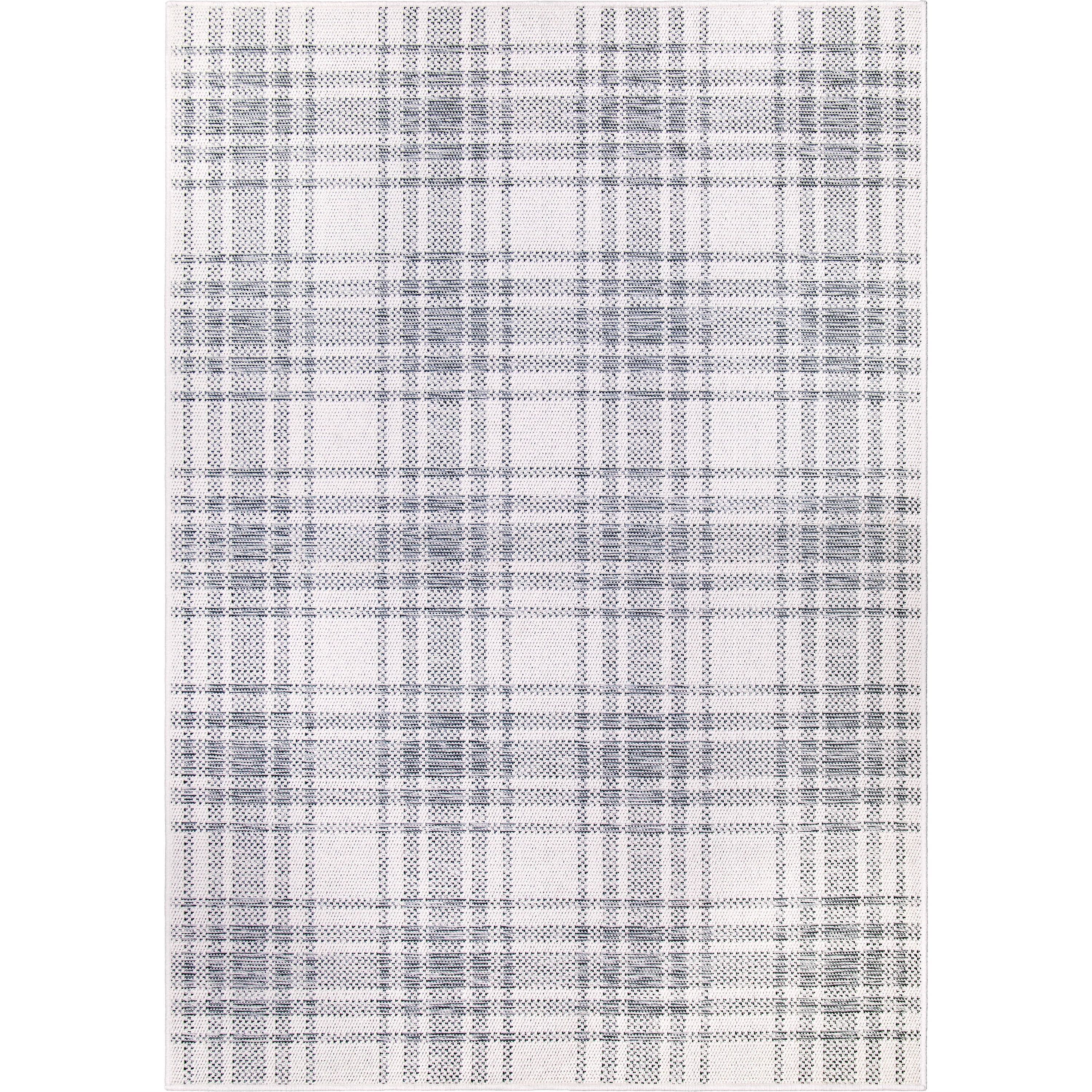 My Texas House Hampshire Plaid 8' X 10' Skyview Reversible Outdoor Rug | Walmart (US)